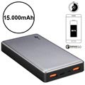 Goobay Quick Charge Powerbank - Dual USB, Typ-C