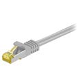 Goobay S/FTP CAT7 Runde Netzwerkkabel - 10m - Grau