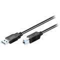 Goobay SuperSpeed USB 3.0 Typ-A / USB 3.0 Typ-B Kabel - 3m