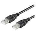 Goobay USB 2.0 A /A Kabel - 5m - Schwarz