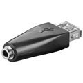 Goobay USB 2.0 / 3.5mm Ladeadapter