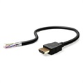 Goobay Ultra High Speed HDMI 2.1 8K Kabel - 0.5m - Schwarz