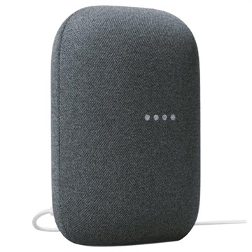 Google Nest Audio Smart Bluetooth Lautsprecher - Holzkohle