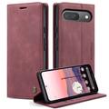 Google Pixel 10/10 Pro Caseme 013 Serie Schutzhülle mit Geldbörse - Weinrot