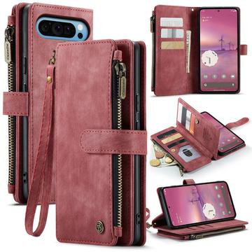 Google Pixel 10 Pro XL Caseme C30 Multifunktions Wallet Hülle - Rot