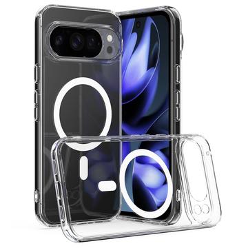 Google Pixel 10 Pro XL Hybrid Hülle - MagSafe-kompatibel - Durchsichtig