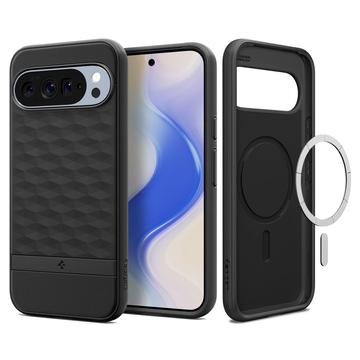 Google Pixel 10 Pro XL Spigen Parallax Mag Hybrid Hülle - Schwarz