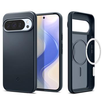 Google Pixel 10 Pro XL Spigen Thin Fit Mag MagSafe Hülle - Metallschiefer