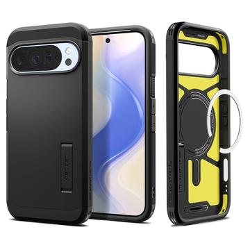 Google Pixel 10 Pro XL Spigen Tough Armor Mag Hülle - Schwarz