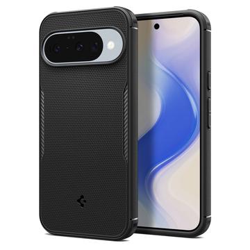 Google Pixel 10/10 Pro Spigen Core Armor Mag MagSafe TPU Hülle - Schwarz