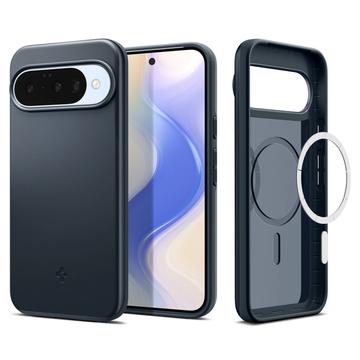 Google Pixel 10/10 Pro Spigen Thin Fit Mag MagSafe Hülle - Metallschiefer
