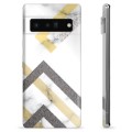 Google Pixel 6 Pro TPU Hülle - Abstrakter Marmor