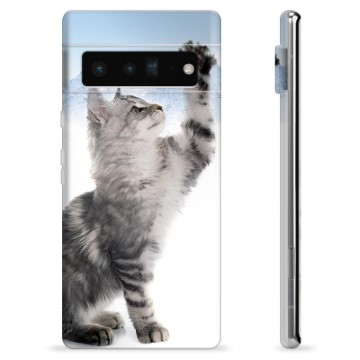 Google Pixel 6 Pro TPU Hülle - Katze