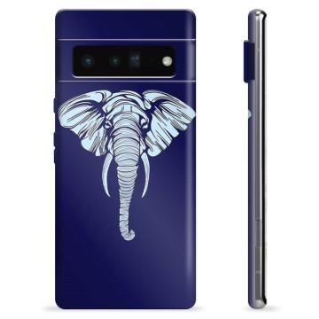 Google Pixel 6 Pro TPU Hülle - Elefant
