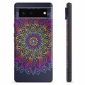 Google Pixel 6 TPU Hülle - Buntes Mandala