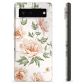 Google Pixel 6 TPU Hülle - Blumen