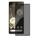 Google Pixel 7 Pro Privacy Full Cover Panzerglas - 9H - Schwarz Rand