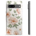 Google Pixel 7 TPU Hülle - Blumen