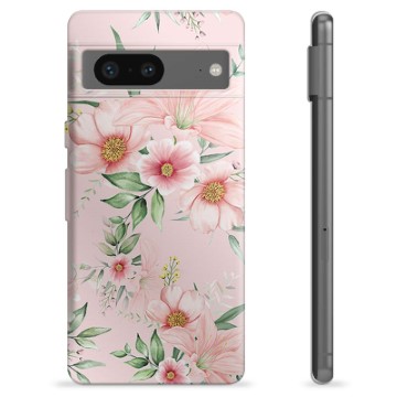 Google Pixel 7 TPU Hülle - Aquarell Blumen