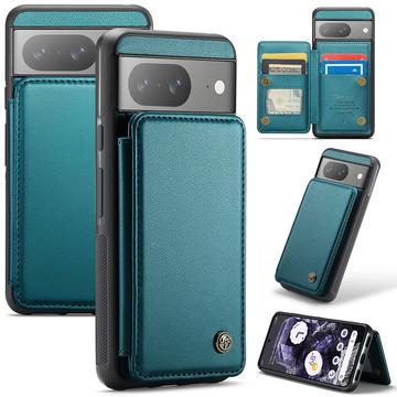 Google Pixel 8 Caseme C22 Hülle RFID Kartenetui - Grün
