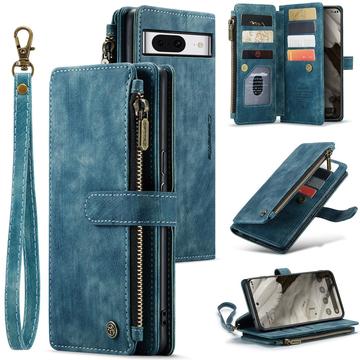 Google Pixel 8 Caseme C30 Multifunktions Wallet Hülle - Blau