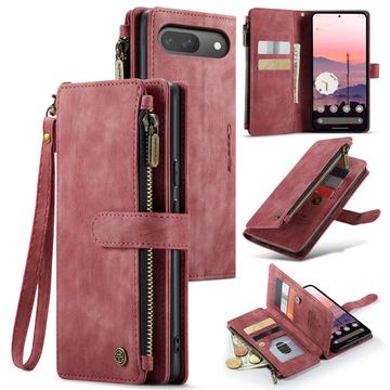 Google Pixel 9/9 Pro Caseme C30 Multifunktions Wallet Hülle - Rot