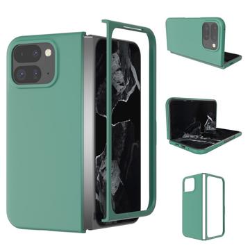 Google Pixel 9 Pro Fold Gummierte Kunststoff Hülle - Grün