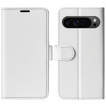 Google Pixel 9 Pro XL Wallet Schutzhülle mit Magnetverschluss - Weiß