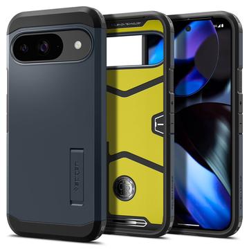 Google Pixel 9/9 Pro Spigen Tough Armor Hülle - Metall Schiefer