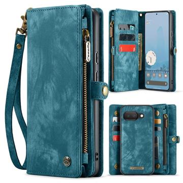 Google Pixel 9a Caseme 008 2-in-1 Multifunktions Wallet Hülle - Blau