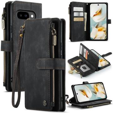Google Pixel 9a Caseme C30 Multifunktions Wallet Hülle - Schwarz