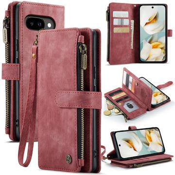 Google Pixel 9a Caseme C30 Multifunktions Wallet Hülle - Rot