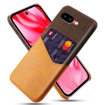 Google Pixel 9a KSQ Hülle mit Kartenhalter - Orange