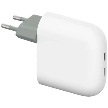Google Pixel Flex 67W Dual Port USB-C Schnellladegerät GA09856-EU - Weiß