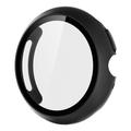 Google Pixel Watch 4 Kunststoff Hülle mit Panzerglas - 45mm - Schwarz