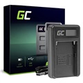 Green Cell BC-V615 / AC-VL1 MicroUSB Akkuladegerät