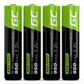 Green Cell HR03 Aufladbare AAA Batterien - 950mAh - 1x4