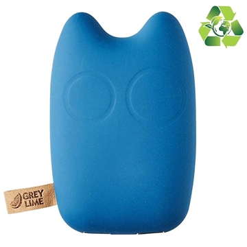 GreyLime Power Owl II Powerbank - 7800mAh - Blau