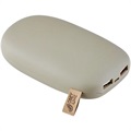 GreyLime Power Stone II Powerbank - 10400mAh, 18W - Beige