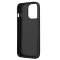 Guess 4G Big Metal Logo iPhone 13 Pro Hybrid Case - Schwarz