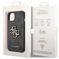 Guess 4G Big Metal Logo iPhone 14 Max Hybrid Hülle - Grau