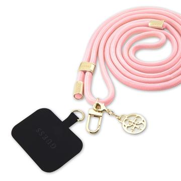 Guess 4G Charm Universeller Umhängegurt - Pink