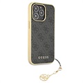 Guess 4G Charms Collection iPhone 13 Pro Max Hybrid Case - Grau