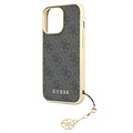 Guess 4G Charms Collection iPhone 13 Pro Max Hybrid Case - Grau