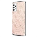 Guess 4G Glitter Samsung Galaxy A32 5G/M32 5G Hülle - Rosa