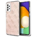 Guess 4G Glitter Samsung Galaxy A52 5G, Galaxy A52s Hülle - Rosa