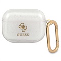 Guess 4G Glitter Collection AirPods Pro TPU Hülle - Durchsichtig
