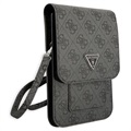 Guess 4G Triangle Logo Smartphone Schultertasche - Schwarz