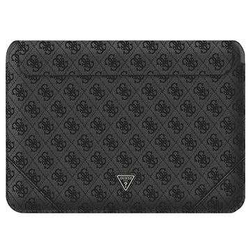 Guess 4G Uptown Triangle Logo Laptop-Tasche - 13-14" - Schwarz