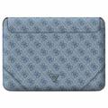 Guess 4G Uptown Triangle Logo Laptop-Tasche - 13-14" - Blau